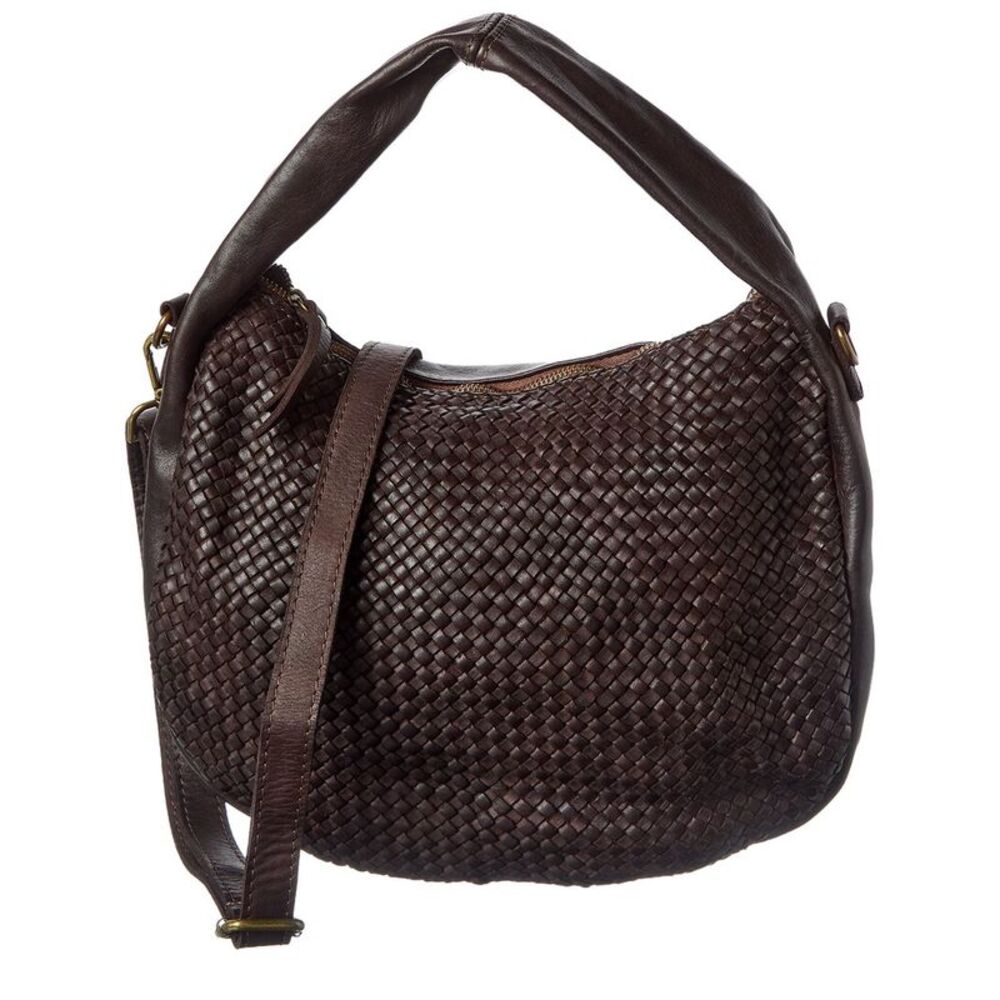 Isabella Rossetti Iliana Leather Handbag, Brown